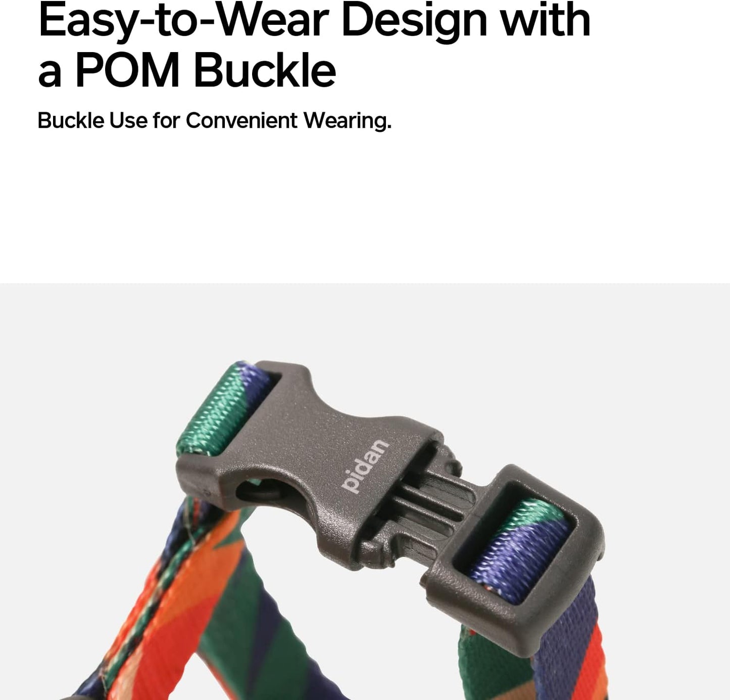 pidan Cat Harness and Leash Set, Cats Escape Proof - Adjustable Kitten Harness for Large Small Cats, Lightweight Soft Walking Travel Petsafe Harness (Multicolor)