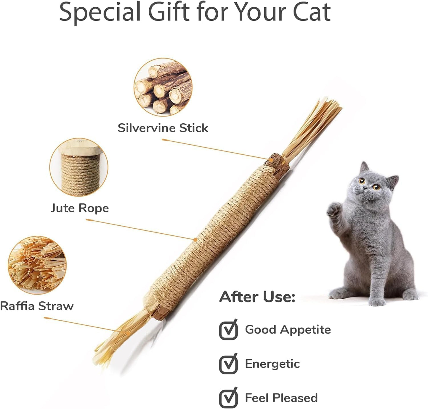FUKUMARU Cat Scratcher, 26.8 Inch L Shape Cat Scratch Pad Wall Mounted, Cat Scratching Cardboard with Ball Toy for Indoor Cats