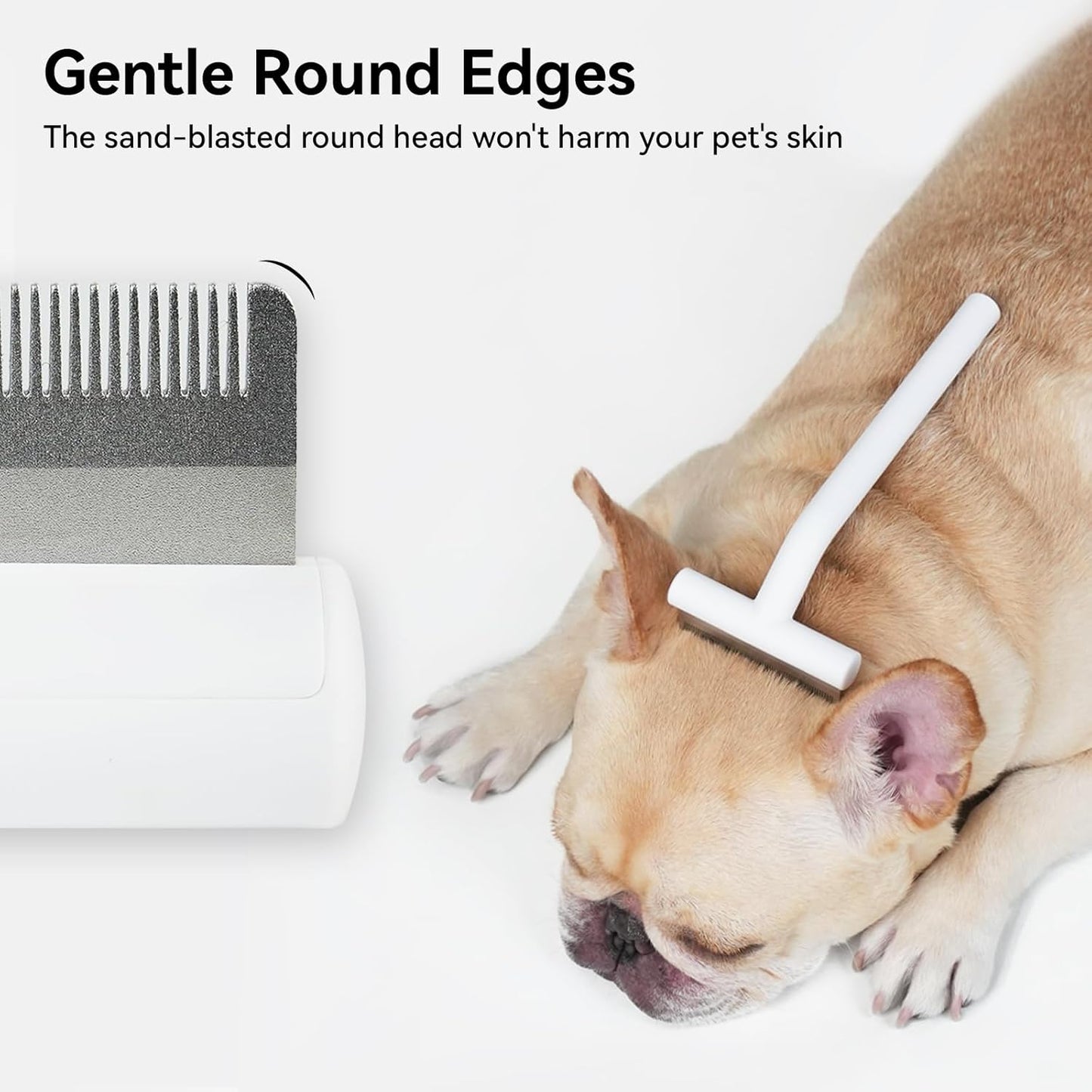 aumuca Cat Brush for Shedding and Grooming, Self Cleaning Slicker Brush for Short or Long Haired Cats, Pet Dog Hair Brush for Puppy Kitten Massage Removes Loose Undercoat, Mats, Tangled Hair, Shed Fur