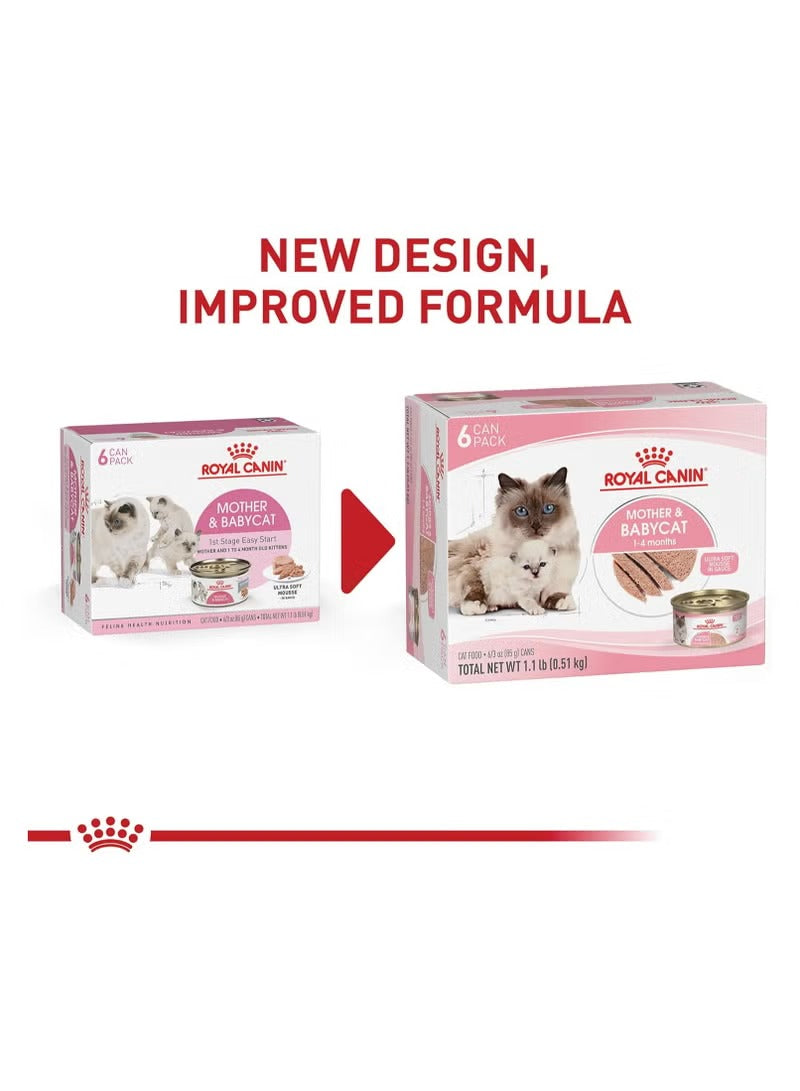 Royal Canin Feline Health Nutrition Mother & Babycat Mousse (WET FOOD