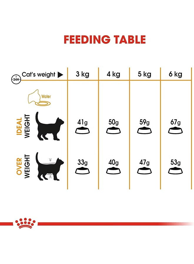 Feline Care Nutrition Hair And Skin Cat Dry Food 4kg