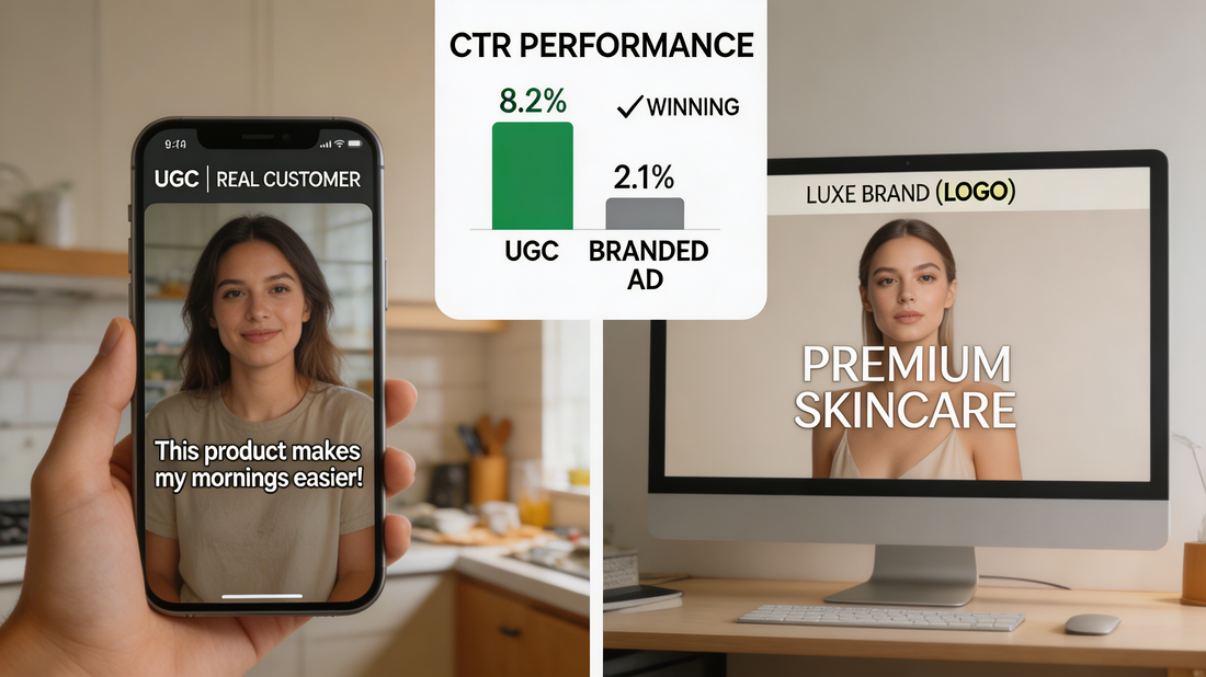 ugc ads vs branded content performance 2026