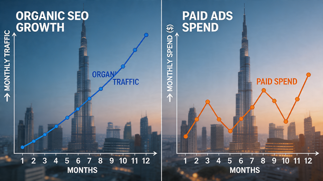 Shopify SEO vs Paid Ads in Dubai: Which Builds Better ROI?