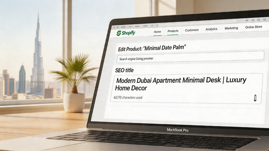 How to Fix a Shopify Title Tag That Says "My Store" (UAE Guide)