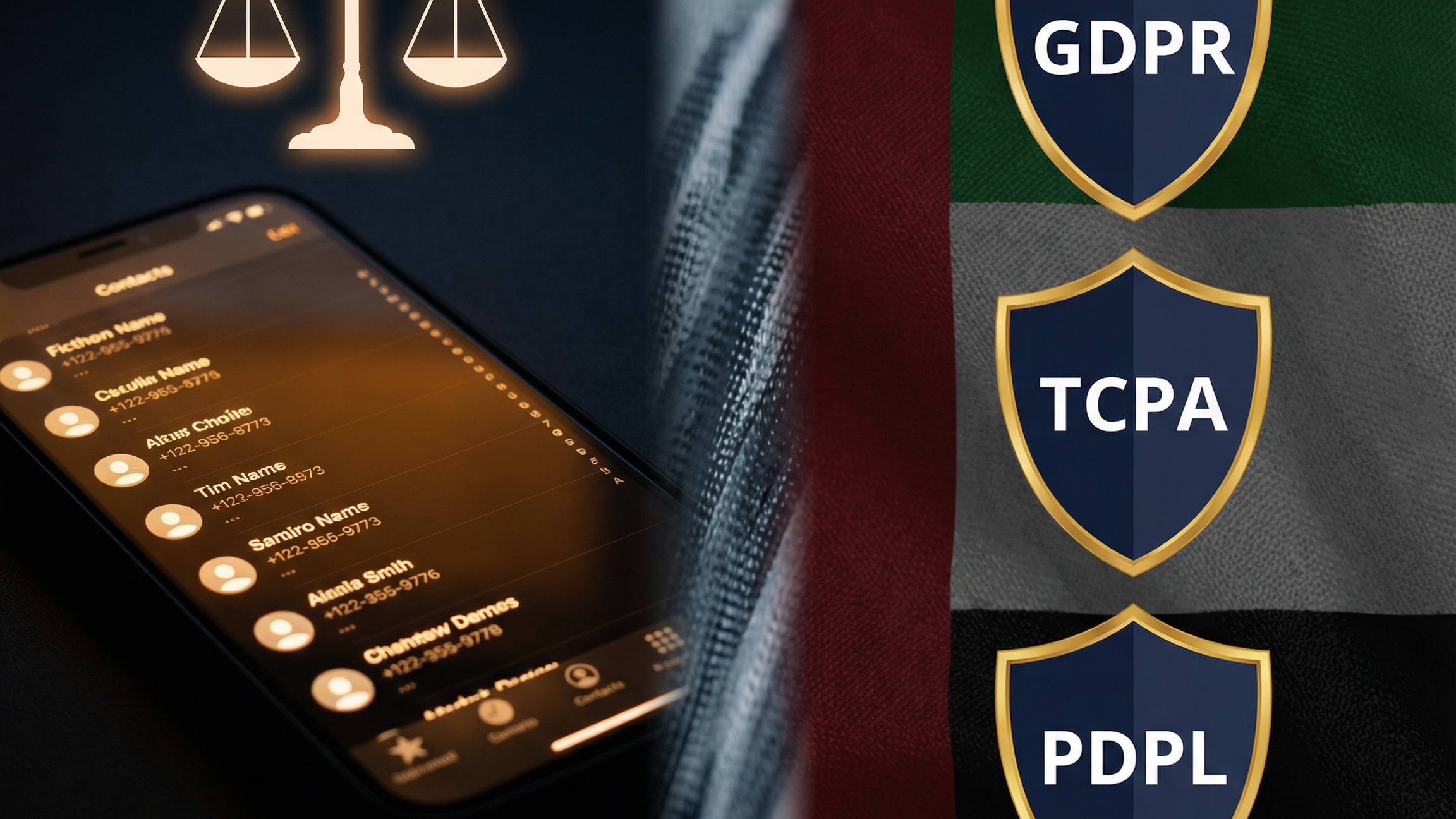 Is Scraping Phone Numbers for Meta Ads Legal? GDPR, TCPA, and UAE PDPL Explained