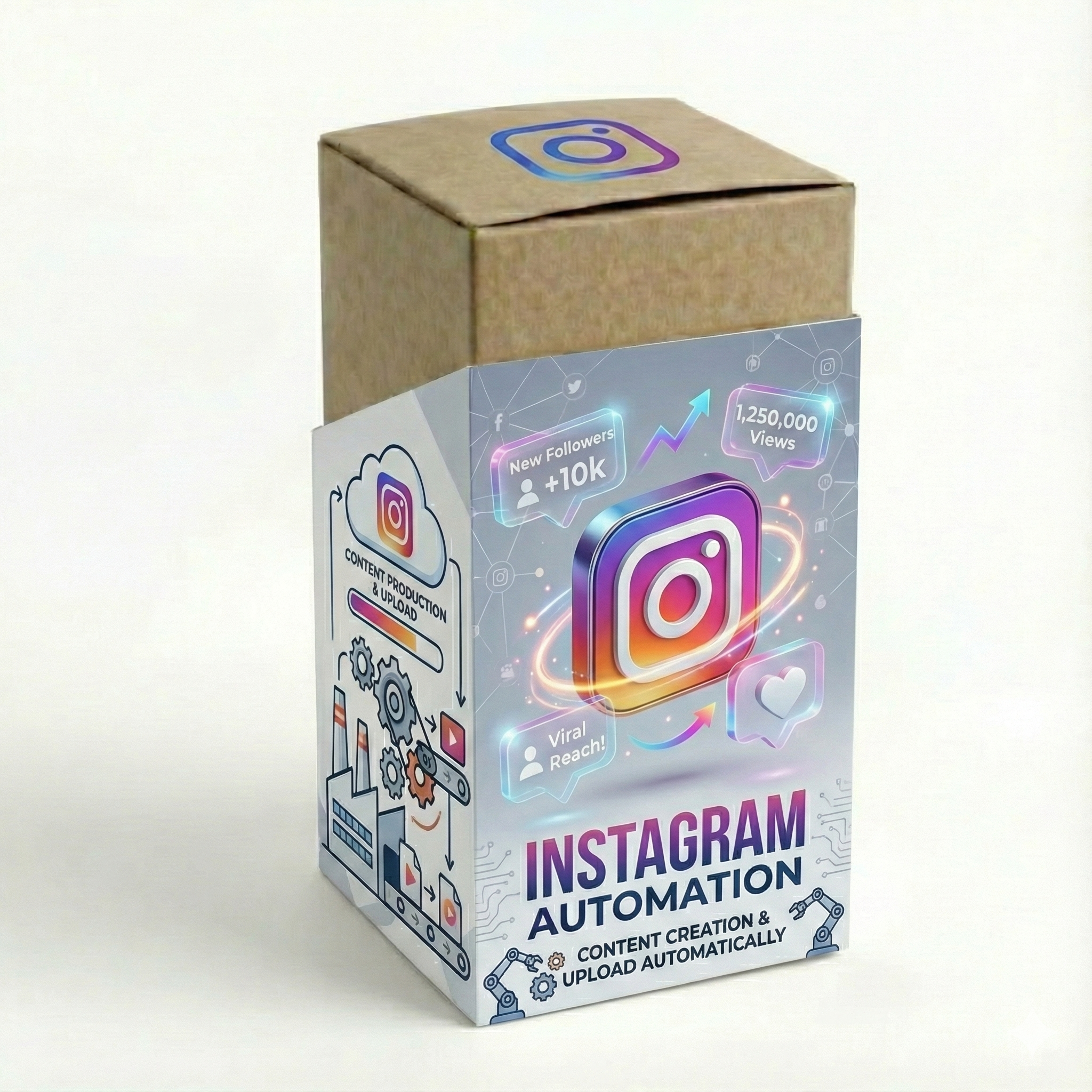 Instagram Agent | Growth Hack | Content Creation & Upload