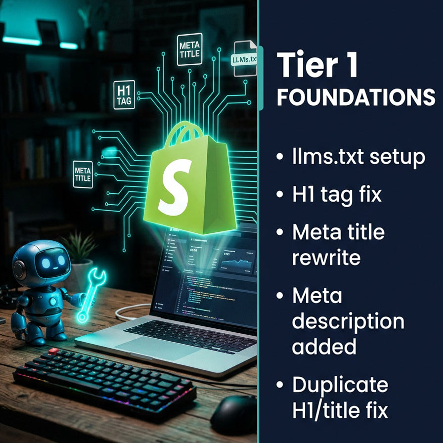 Shopify Fix — Done-for-You SEO Audit & Fix