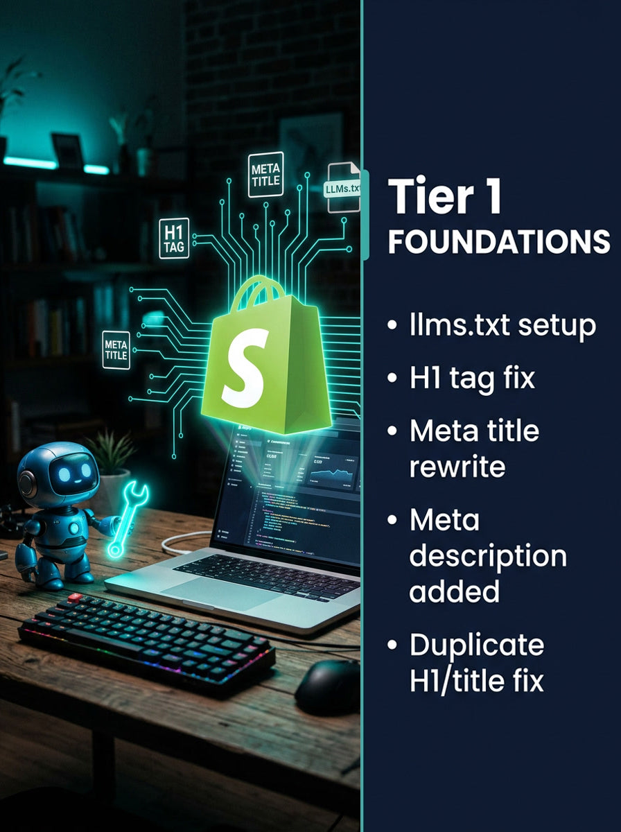 Shopify Fix — Done-for-You SEO Audit & Fix