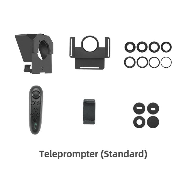 Pronstoor Phone & DSLR Mini Teleprompter with Bluetooth Remote Control